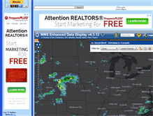 Tablet Screenshot of livewxradar.com